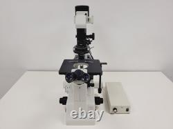 Nikon Eclipse TE200 Microscope with 3 x Objectives Plan, Ph with TE-PS100 PSU Lab