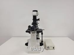 Nikon Eclipse TE200 Microscope with 3 x Objectives Plan, Ph with TE-PS100 PSU Lab