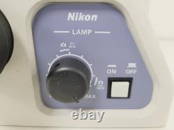 Nikon Eclipse TE200 Microscope with 3 x Objectives Plan, Ph with TE-PS100 PSU Lab