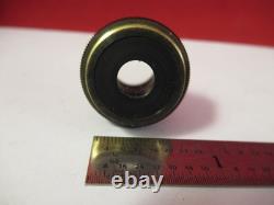 Nikon Japam Objective Plan 4x Microscope Part Optics As Pictured &75-b-16