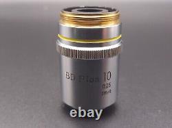 Nikon Japan BD Plan 10 0.25 210/0 323158 Zoom Microscope Lense
