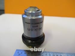 Nikon Japan Objective Plan 40x Optics Microscope Part As Pictured &ft-1-a-27