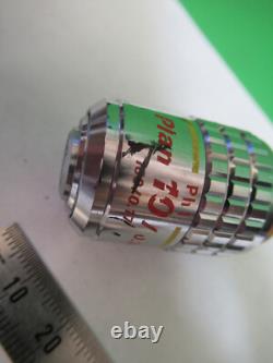 Nikon Japan Plan 10x /160 Ph1 Objective Microscope Part As Pictured &q9-a-118