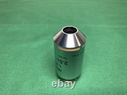 Nikon L Plan 2.5x/0.075 Objective Lens OFN25 WD8.8 Microscope M25 Thread Used