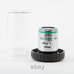 Nikon L Plan 20x 0.35 SLWD EPI Microscope Objective