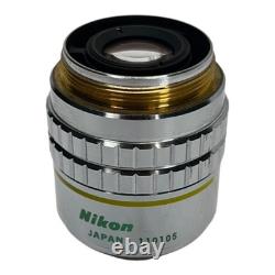 Nikon LCD Plan 10x /0.30 DIC Objective Microscope Lens For LCD Inspection Optics