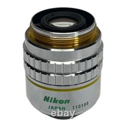 Nikon LCD Plan 10x /0.30 DIC Objective Microscope Lens For LCD Inspection Optics