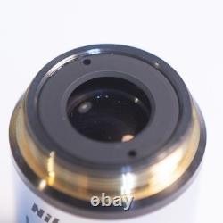Nikon LU Plan 10x / 0.30 A? /0 WD 17.3 Microscope Objective