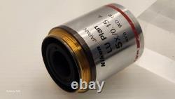 Nikon LU Plan 5X / 0.15 A? /0 BD WD 18 Microscope Objective 32mm 34268