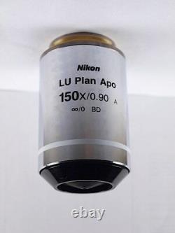 Nikon LU Plan APO 150x BD L & LV Series Industrial Microscope Objective