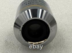 Nikon LU Plan Fluor 10x/0.30 A Infinity/0 WD 15 Microscope Objective Lens Used