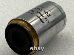 Nikon LU Plan Fluor 20x/0.45 A Infinity/0 WD 4.5 Microscope Objective Used