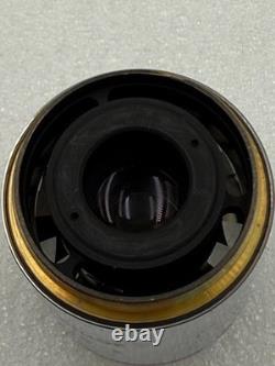 Nikon LU Plan Fluor 5x/0.15 A Infinity/0 WD 18 Microscope Objective Lens Used