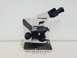 Nikon Labophot 2 Polarizing Microscope with 3 x Objectives E Plan Lab 10/20/40 Lab