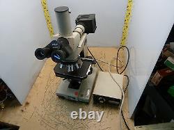 Nikon Labophot trinocular research microscope M Plan objectives 2M-45.5