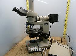 Nikon Labophot trinocular research microscope M Plan objectives 2M-45.5