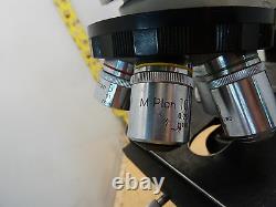 Nikon Labophot trinocular research microscope M Plan objectives 2M-45.5