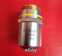 Nikon M Plan 10 0.25 210/0 346604 Japanese Microscope Objective Lens