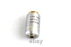 Nikon M Plan 100x / 0.80 Infinity Microscope Objective WD 3.01mm f=200 FN26