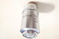 Nikon M Plan 100x/0.90 210/0 Microscope Objective RMS Optiphot