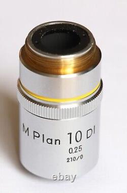 Nikon M Plan 10x Metallurgical Microscope Objective