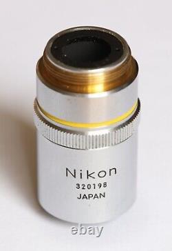 Nikon M Plan 10x Metallurgical Microscope Objective