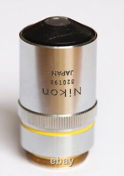 Nikon M Plan 10x Metallurgical Microscope Objective