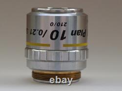 Nikon M Plan 10x SLWD Microscope Objective and Photomacrography Lens