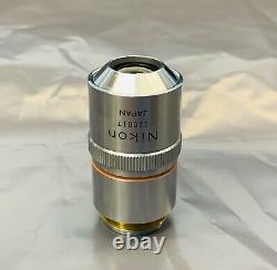 Nikon M Plan 2.5X/0.075 Microscope Objective Lens 210mm