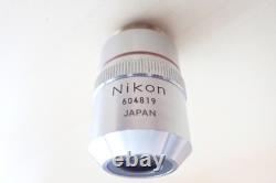Nikon M Plan 2.5x/0.075 210/0 Microscope Objective RMS