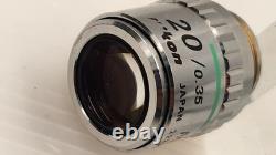 Nikon M Plan 20 0.35 SLWD 210/0 Microscope Objective Lens for RMS 35468