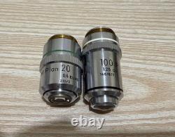 Nikon M Plan 20 & Plan 100 Microscope Objective Lens