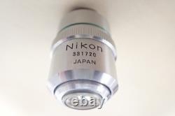 Nikon M Plan 20x/0.40 ELWD 210/0 Microscope Objective Lens Optiphot 210mm
