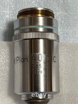 Nikon M Plan 40 DIC 0.65 210/0 Microscope Objective