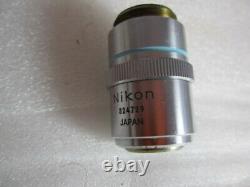Nikon M Plan 40x/0.5 ELWD 210/0 Microscope Objective Lens, P/N 78776