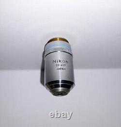 Nikon M Plan 40x 0.55 LWD RMS 210mm Lens Microscope