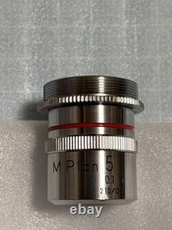 Nikon M Plan 5 0.10 210/0 Microscope Objective