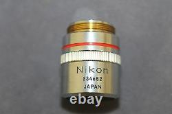Nikon M Plan 5x 0.1 210/0 Microscope Objective Lens