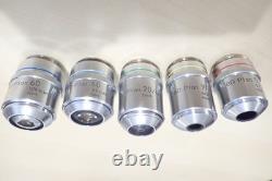 Nikon M Plan 5x 10x 20x 40x 60x 210/0 ELWD BD Microscope Objective Darkfield M26