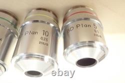 Nikon M Plan 5x 10x 20x 40x 60x 210/0 ELWD BD Microscope Objective Darkfield M26