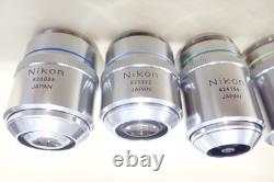 Nikon M Plan 5x 10x 20x 40x 60x 210/0 ELWD BD Microscope Objective Darkfield M26