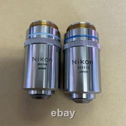Nikon M Plan 60 0.80 210/0 / M Plan 40 0.65 210/0 / Objective lens for microscop