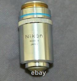 Nikon M Plan 60x /. 80 210/0 Metallurgical Microscope Objective