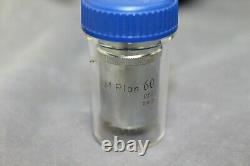 Nikon M Plan 60x /. 80 210/0 Metallurgical Microscope Objective