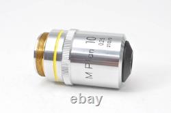 Nikon M Plan Objective Lens 10x 0.25 210 0 Rare Microscope Part Metallurgical