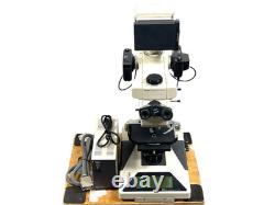 Nikon MICROPHOT FXA Microscope Plan Apo Objective Lens Set 6 As Is 100v
