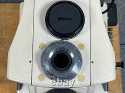 Nikon MICROPHOT FXA Microscope Plan Apo Objective Lens Set 6 As Is 100v