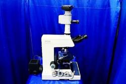 Nikon MICROPHOT Microscope Plan 2X 4X 10X 20X 40X 100X Objectives Power On As-Is