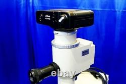 Nikon MICROPHOT Microscope Plan 2X 4X 10X 20X 40X 100X Objectives Power On As-Is