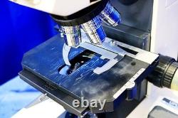 Nikon MICROPHOT Microscope Plan 2X 4X 10X 20X 40X 100X Objectives Power On As-Is